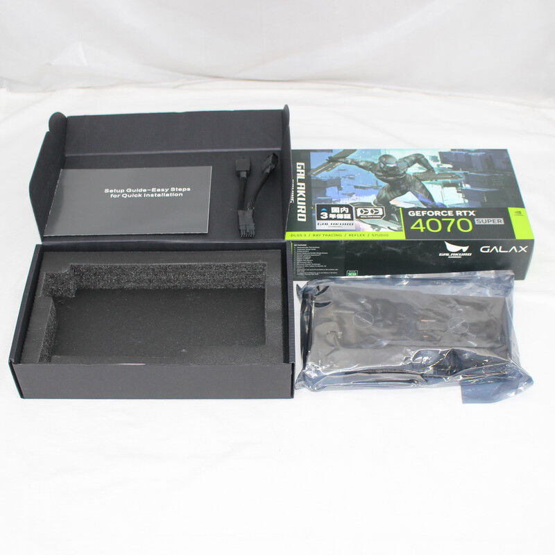 中古 玄人志向 GG-RTX4070SP-E12GB/DF（RTX 4070 SUPER 12GB