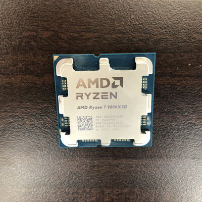 【福山ココローズ店】中古  AMD Ryzen 7 9800X3D (AM5/4.7/104M/C8/T16/120W) 1460025260 