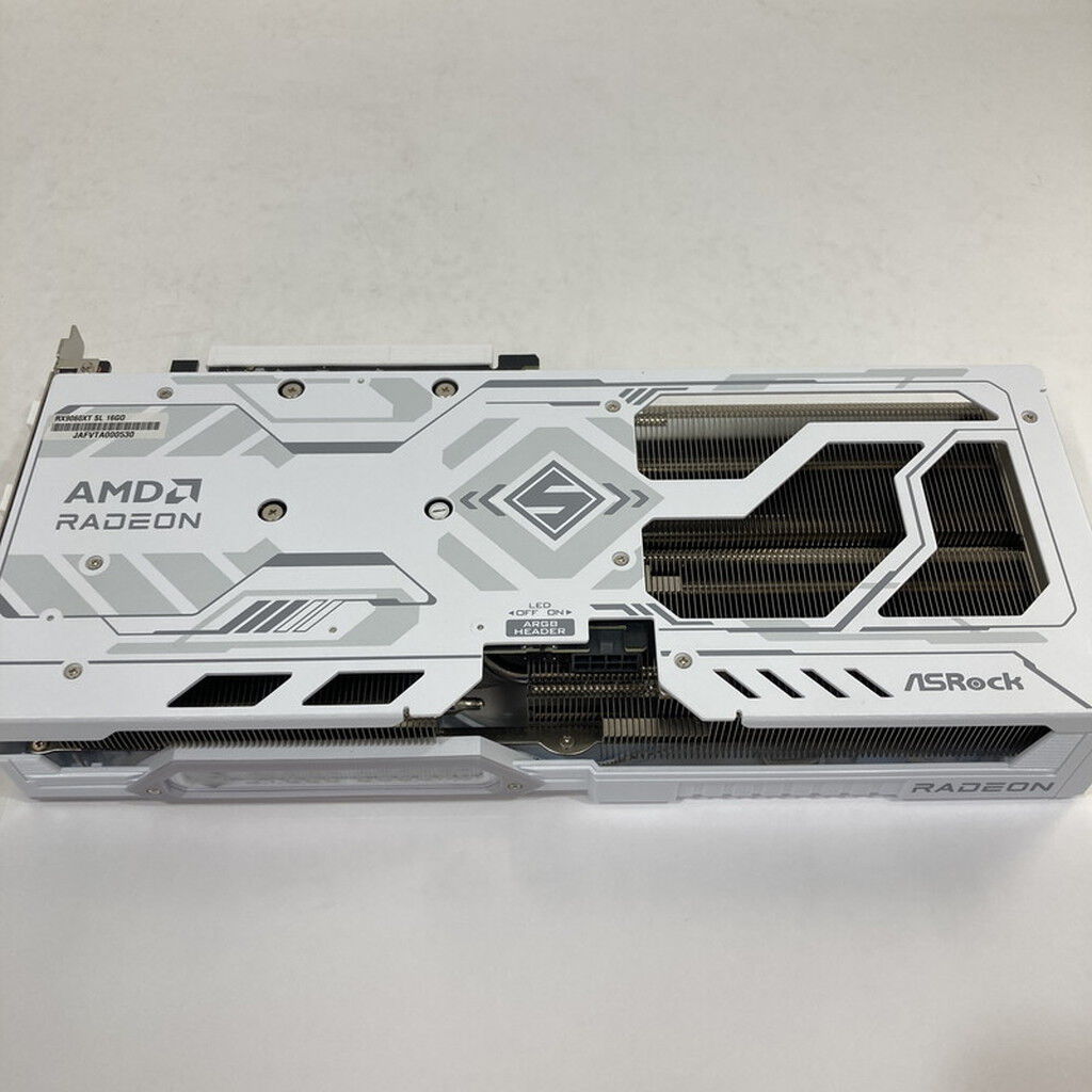 【1/30日のみ！】美品　ASRock RX9060XT SL 16GB グラフィックボード　購入時保証書付き 1/30日のみ！】美品 ASRock RX9060XT SL 16GB グラフィックボード 購入