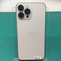 中古  【docomo版SIMフリー】Apple iPhone13 Pro Max 6.7インチ 128GB ゴールド MLJ63J/A 147504 