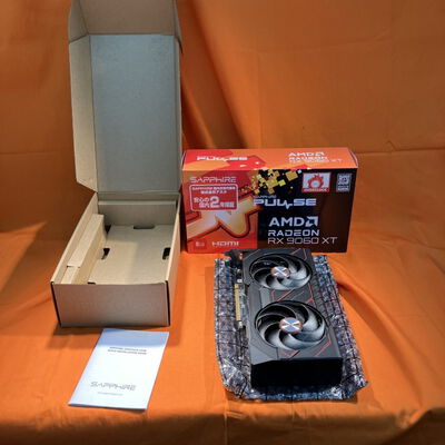 【なんば店】中古  SAPPHIRE PULSE Radeon RX9060XT GAMING OC 8GB AMD (RX9060XT 8G) 179893 