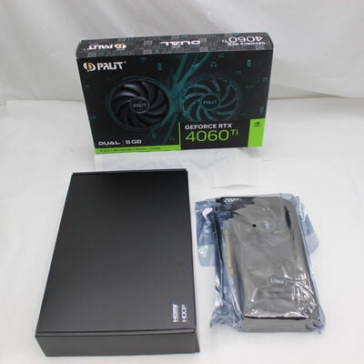 【通販センター】中古  Palit NE6406T019P1-1060D (RTX4060Ti Dual 8G) 175562 