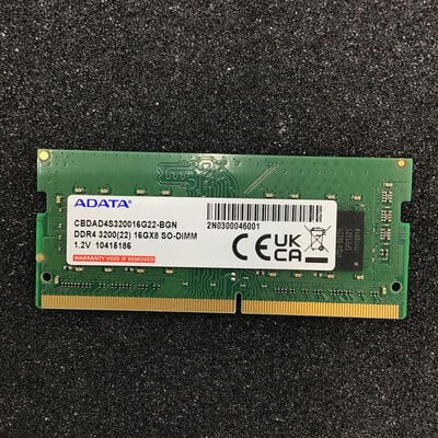 【白山FM松任店】中古  PC4-25600 16GB ノート用 158772 