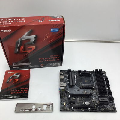 【白山FM松任店】中古  ASRock　B550M　PHANTOM　GAMING4 4950002582 
