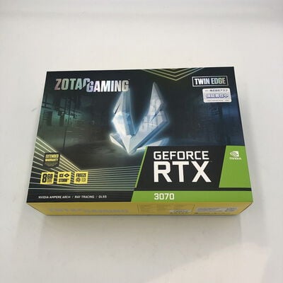 【盛岡都南店】中古  ZOTAC GAMING GeForce RTX 3070 Twin Edge ZT-A30700E-10P (RTX3070 8G) 143903 