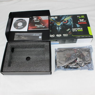 【通販センター】中古  ASUS STRIX-GTX1060-DC2O6G（GTX1060 6GB） 3480035533 