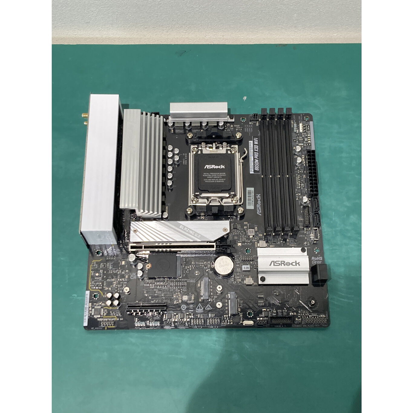 中古 ASRock B650M Pro X3D WiFi (B650 AM5 mATX DDR5) 4780001482