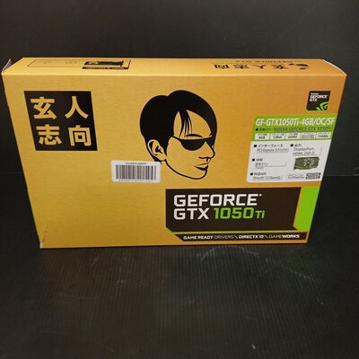 【大須店】中古  玄人志向 GF-GTX1050Ti-4GB/OC/SF(GTX1050Ti 4G GDR5) 133575 