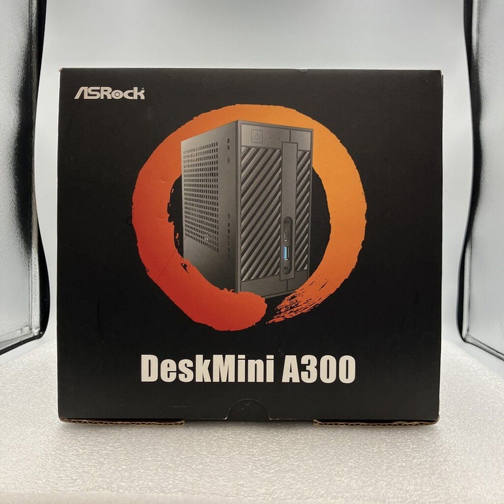 中古 ASRock DeskMini A300/B/BB/BOX/JP(AM4ベアボーンキット