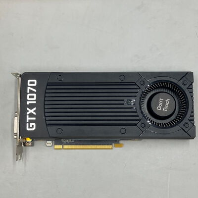 【熊本浜線店】中古  ZOTAC GEFORCE GTX 1070 8GB 256BIT GDDR5 (GTX1070 8GB) 1460029276 