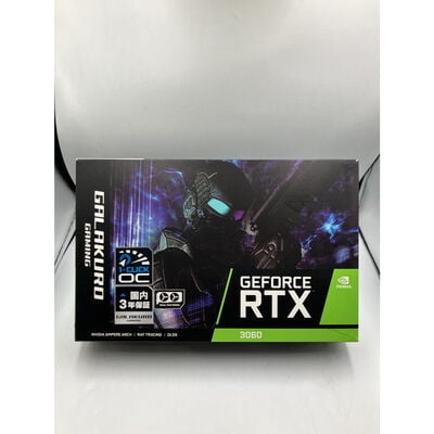【座間相武台】中古  玄人志向 GALAKURO GAMING GG-RTX3060-E12GB/OC/DF 3480038997 