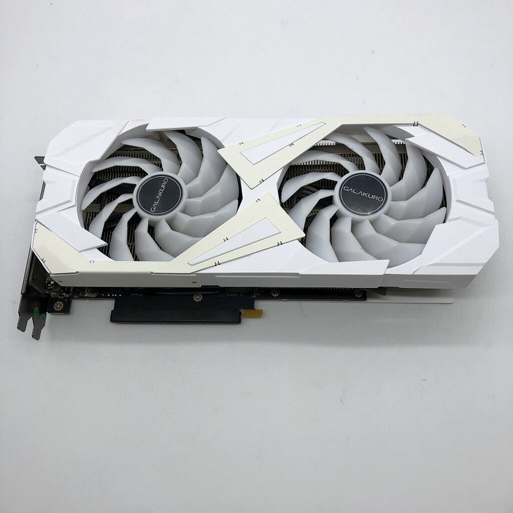 中古 【LHR版】玄人志向 GK-RTX3060Ti-E8GB/WHITE/LHR (3060Ti 8GB