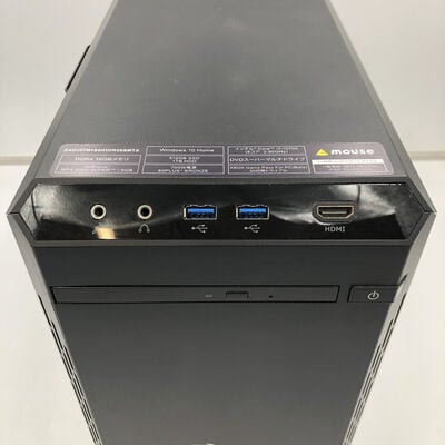 【福井日之出店】中古  mouse GTune(i7 10700/16GB/SSD512GB/HDD1TB/RTX2060 SUPER) 5200000461 