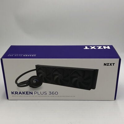 【盛岡都南店】中古  NZXT RL-KN360-B2(KRAKEN PLUS 360 BK 水) 4580001858 