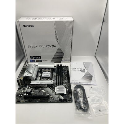 【仙台店】中古  ASRock B760M Pro RS/D4 (B760 1700 mATX DDR4) 167297 