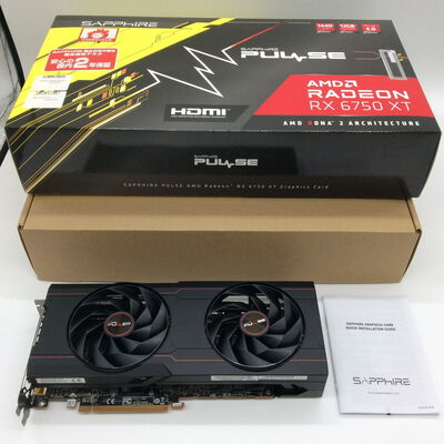 【浜松店】中古  SAPPHIRE PULSE Radeon RX 6750 XT GAMING OC 12GB GDDR6 (RX6750XT 12GB) 1300007707 