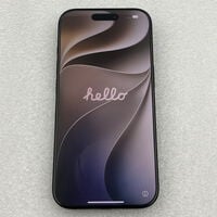 中古  【国内版SIMフリー】Apple iPhone16 Pro 128GB ブラックチタニウム MYMV3J/A 170259 