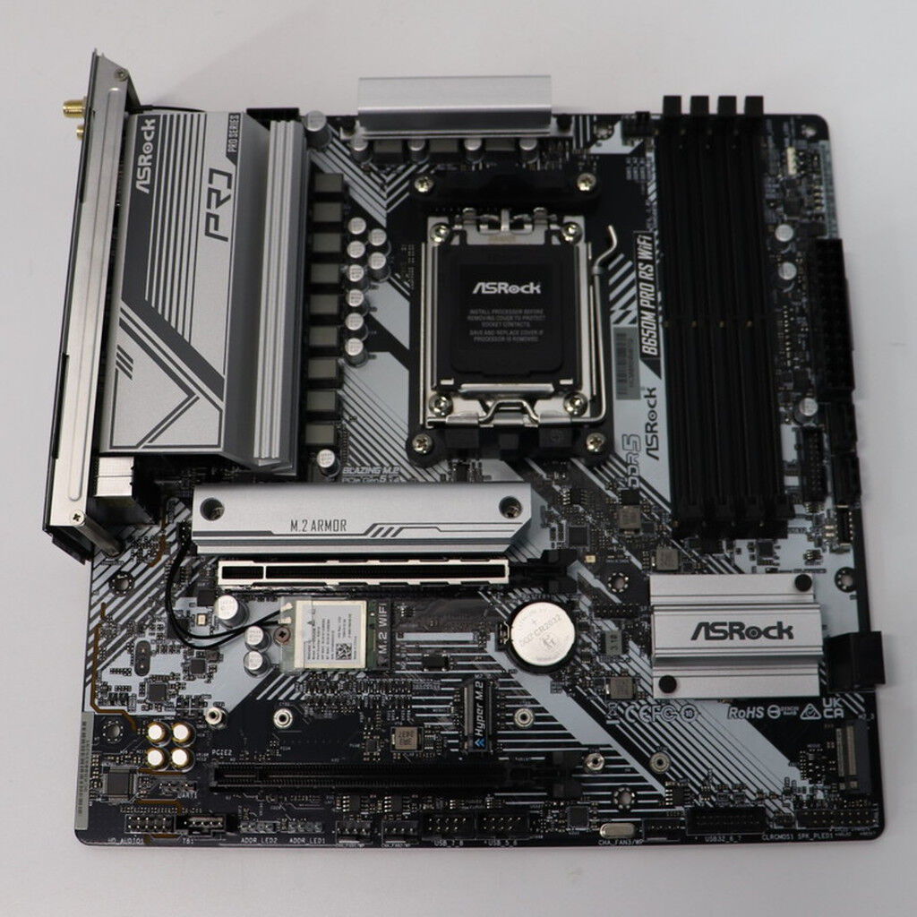 B650M PRO RS WiFi ドスパラ限定モデル B650M Pro RS WiFi (B650 AM5 MicroATX) ドスパラ限定モデルの