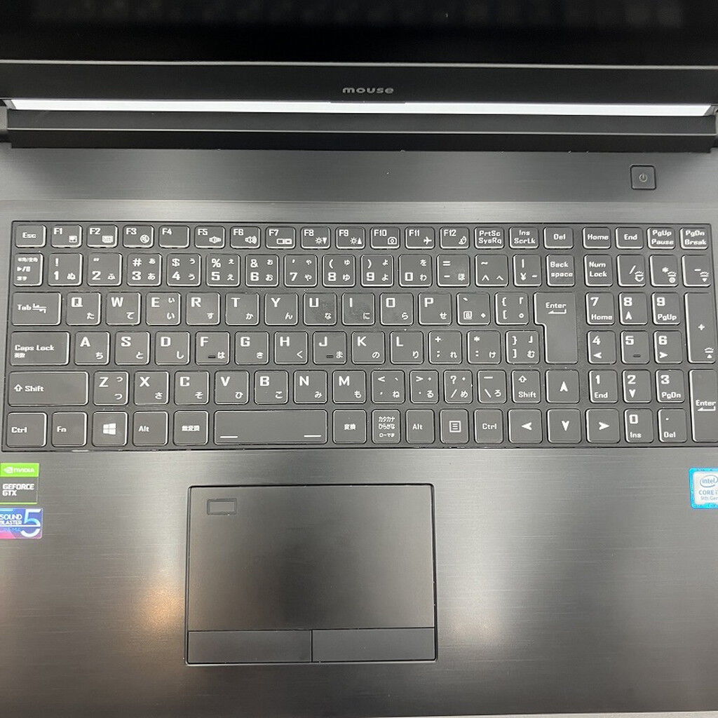 中古 マウスコンピュータ m-Book W890BN-M2S2(i7-9750H/32GB/SSD512GB