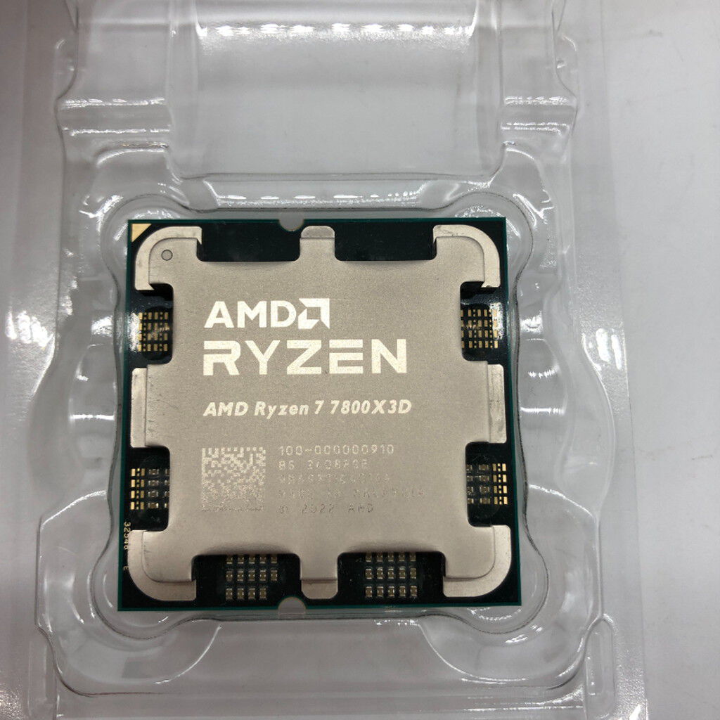 中古 AMD Ryzen 7 7800X3D (AM5/4.2/104M/C8/T16/120W) 157139