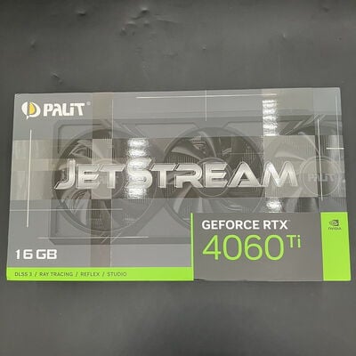 【熊本浜線店】中古  Palit NE6406T019T1-1061J(RTX4060Ti JetStream 16G) 175543 