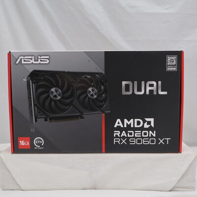 【通販センター】中古  ASUS DUAL-RX9060XT-16G (RX9060XT 16GB) 188999 