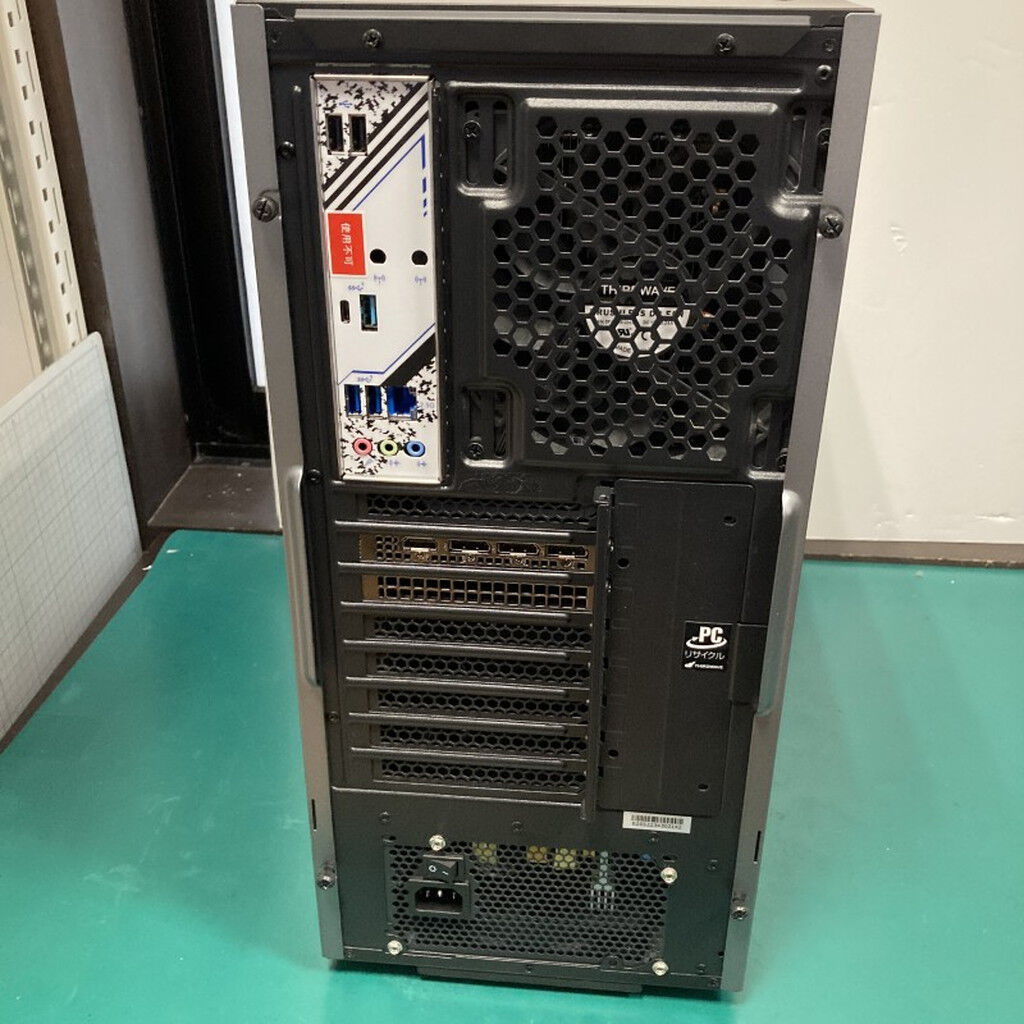 【ほぼ未使用】初期化済GALLERIA RA7C-R46Tメモリ32G モニター 中古 THIRDWAVE GALLERIA RA7C-R46T (Intel Core i7 13700F/32GB
