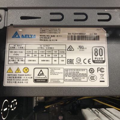 【宮崎恒久店】中古  THIRDWAVE GALLERIA (Intel Core i7 8700 3.20GHz/16GB/SSD1TB/なし/NVIDIA GeForce RTX2080/W11H64 MAR) 1000804270 185122 