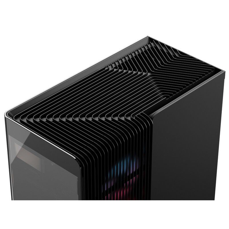 Corsair FRAME 4500X LX-R RGB iCUE LINK Panoramic Glass Black CC