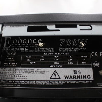 【通販センター】中古  iiyama LEVEL &infin;(Intel Core i5 11400/32GB DDR4 (PC4)/SSD1TB/DVDマルチ/NVIDIA GeForce RTX 3060 12GB/W11H64 MAR) 191836 