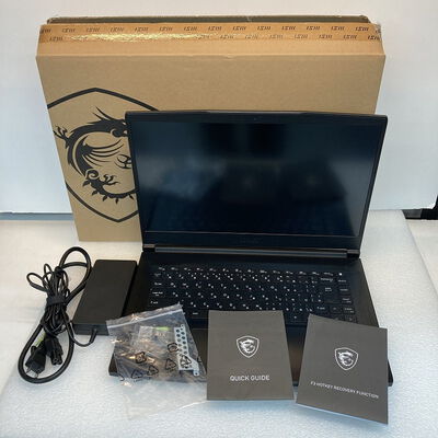 【京都店】中古  MSI MS-16R5 (Core i5-10500H/16GB/SSD500GB/なし/RTX3050 4GB/15.6/1920x1080/W11H) 3180006721 