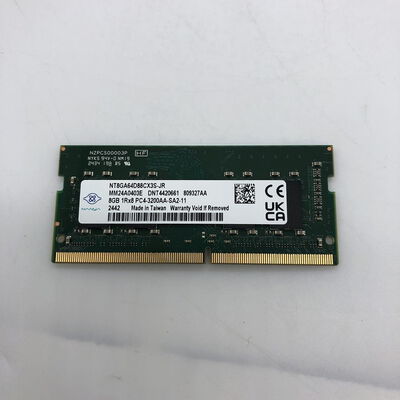 【宇都宮鶴田店】中古  PC4-25600 8GB ノート用(DDR4-3200) 158771 