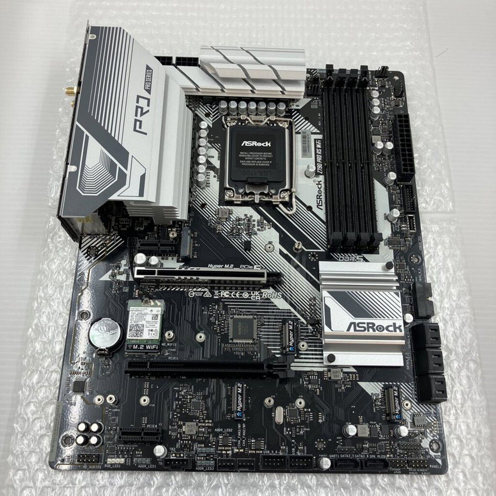 中古 ASRock Z790 Pro RS WiFi (Z790 1700 ATX DDR5) 175343 （349943