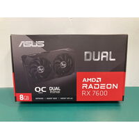 中古  ASUS DUAL-RX7600-O8G-V2 (RX7600 8G) 162744 