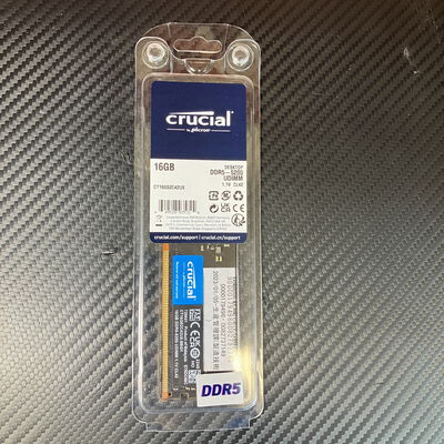 【富士青葉店】中古  Crucial CT16G52C42U5.M8G1(DDR5 PC5-41600 16GB) 183231 