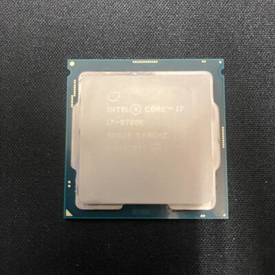 【大宮店】中古  INTEL Core i7 9700K (1151/3.60GHz/12M/C8/T8) 138481 