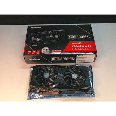 【前橋ｲﾝﾀｰｱｶﾏﾙ店】中古  ASRock RX6650XT CLD 8GO (RX 6650XT 8GB) 150487 