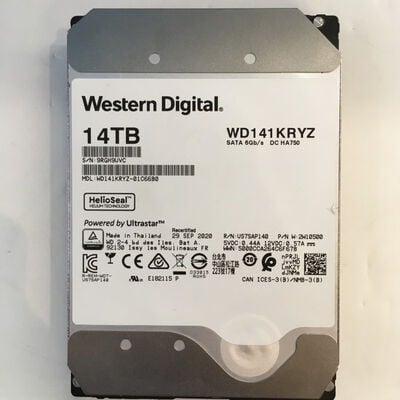 【博多店】中古  各社 3.5インチ HDD 14TB SATA （デスクトップ用） 138694 