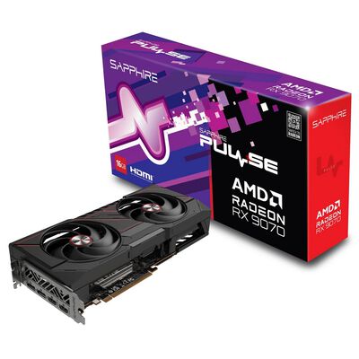 SAPPHIRE  PULSE Radeon RX 9070 GAMING 16GB (PULSERX907016GB/11349-03-20G) 