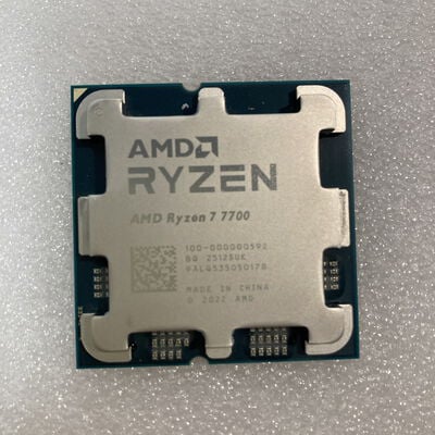 【富山本郷店】中古  AMD Ryzen 7 7700 (AM5/3.8GHz/40M/C8/T16/65W) 1460024624 