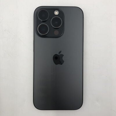 【福井日之出店】中古  【au版SIMフリー】Apple iPhone15 Pro 6.1インチ 512GB ブラックチタニウム MTUH3J/A 161231 