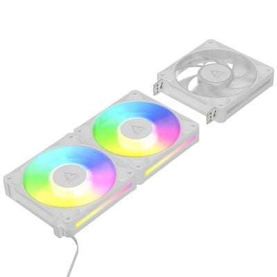 ARCTIC  BioniX P12 A-RGB White - 3 Pack ACFAN00338A (120mm ARGB ホワイト 3個パック) 