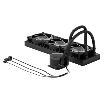 Fractal Design  Radius 360 RGB Black FD-W-RA1-3602 (360mm ARGB ブラック) 