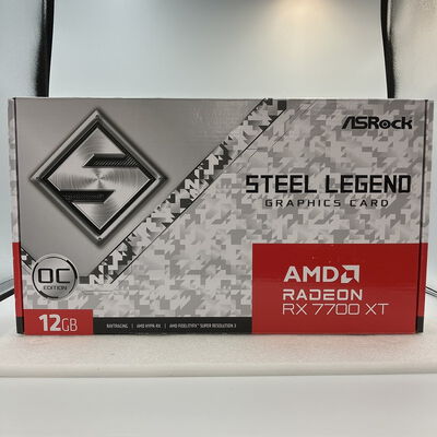 【新潟店】中古  ASRock RX7700XT SL 12GO(RX7700XT Steel Legend OC) 3290006974 