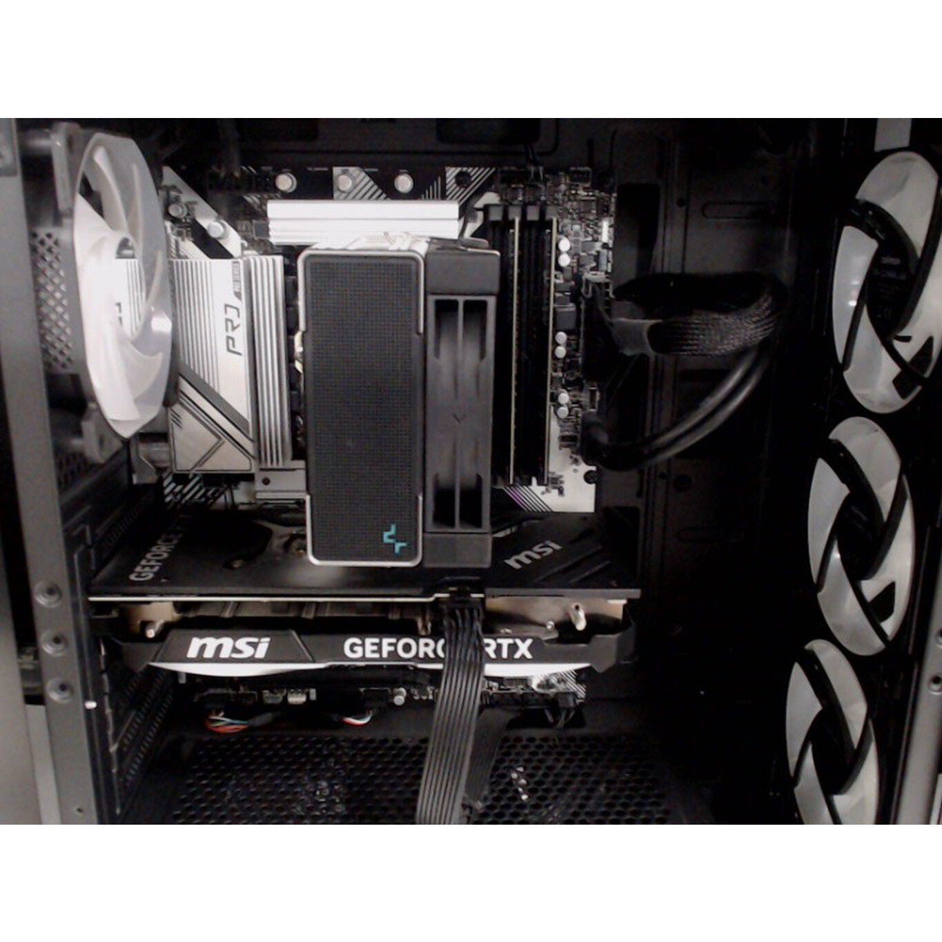 中古 自作パソコン(i5 13400F/64GB/SSD2TB/HDD2TB/RTX4070) 4540001938