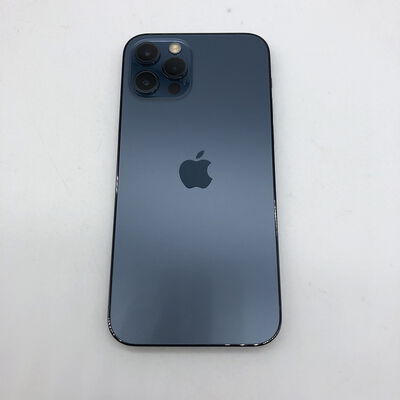 【宇都宮鶴田店】中古  【SIMロック解除済み】【au】Apple iPhone12 Pro 6.1インチ 128GB (パシフィックブルー) MGM83J/A 155583 