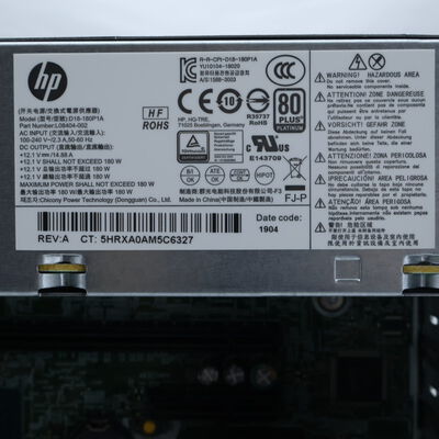 【通販センター】中古  HP ProDesk 600 G4 SFF(Intel Core i5 8500/16GB DDR4 (PC4)/SSD500GB/DVD-ROM/オンボード/W11H64 MAR) 201879【7/30値下げ!】 