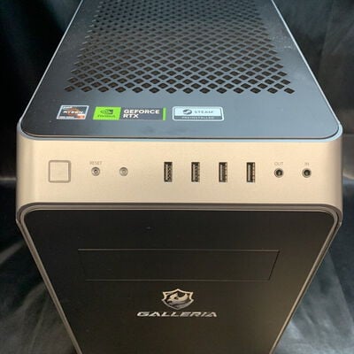 【横浜駅前店】中古  THIRDWAVE GALLERIA RM5R-R46T (AMD Ryzen 5 4500 /32GB/SSD1TB/RTX4060Ti 8GB/W11H/有線LAN◯無線LAN?) 3400009463 