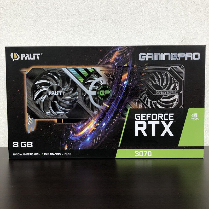 Palit RTX3070 GamingPro 中古 中古 Palit RTX3070 GamingPro NE63070019P2-1041A (RTX3070 8G
