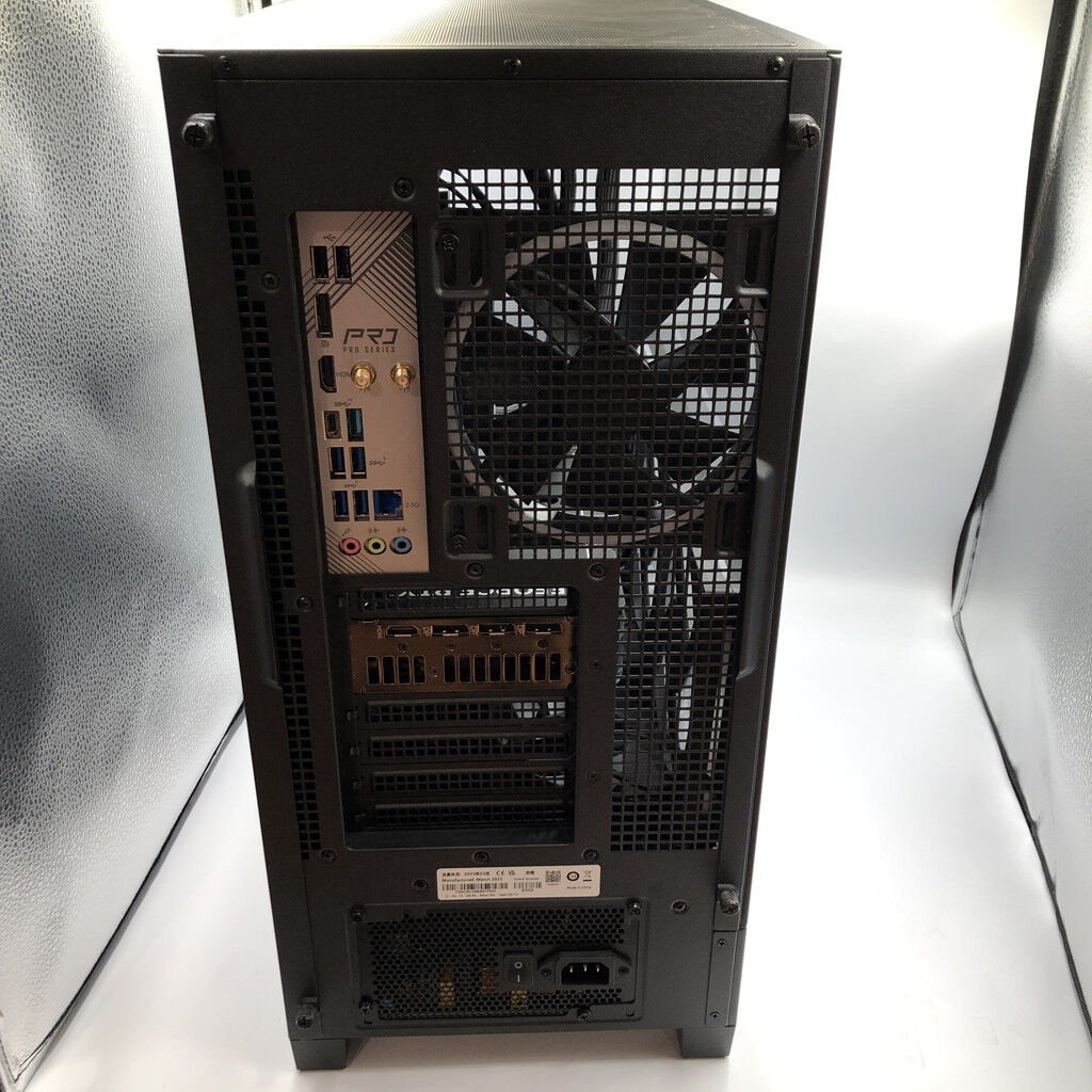 中古 自作PC(i7 14700F/64GB/SSD1TB/RTX5070Ti/-/W11H) 4680003004